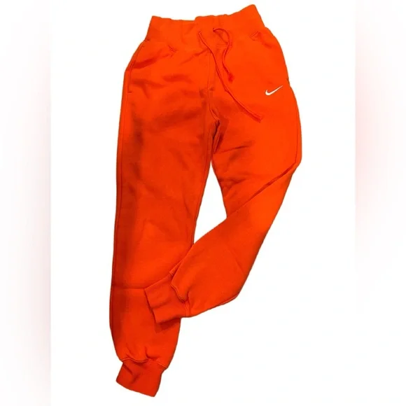 Nike Women’s Burnt Orange Jogger Sweatpants - Picture 2 of 4